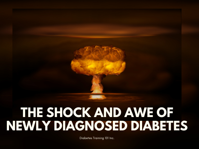 The shock and awe of newly diagnosed diabetes